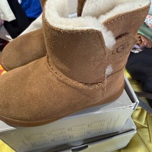 UGG Tan Shearling Boots